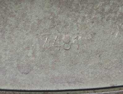 Outstanding Waffen-SS M35 Double Decal Helmet ET64 - Image 4