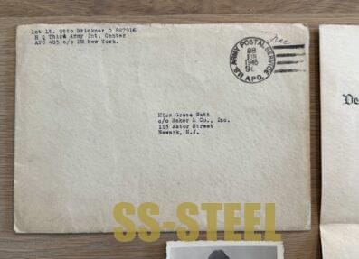 US VET Letter Home on REICHSMARSCHALL Goering Stationary - Image 2