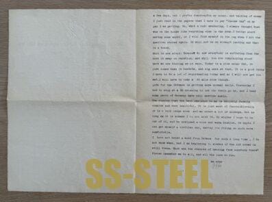 US VET Letter Home on REICHSMARSCHALL Goering Stationary - Image 7