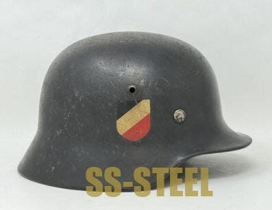 Luftwaffe M35 Double Decal Helmet NAMED