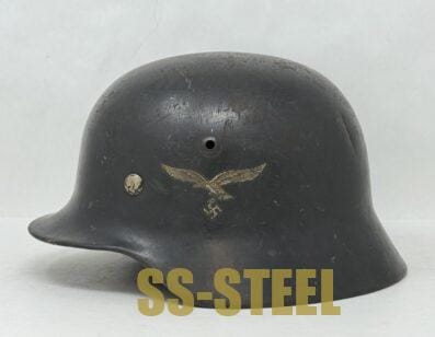 Luftwaffe M35 Double Decal Helmet NAMED - Image 4