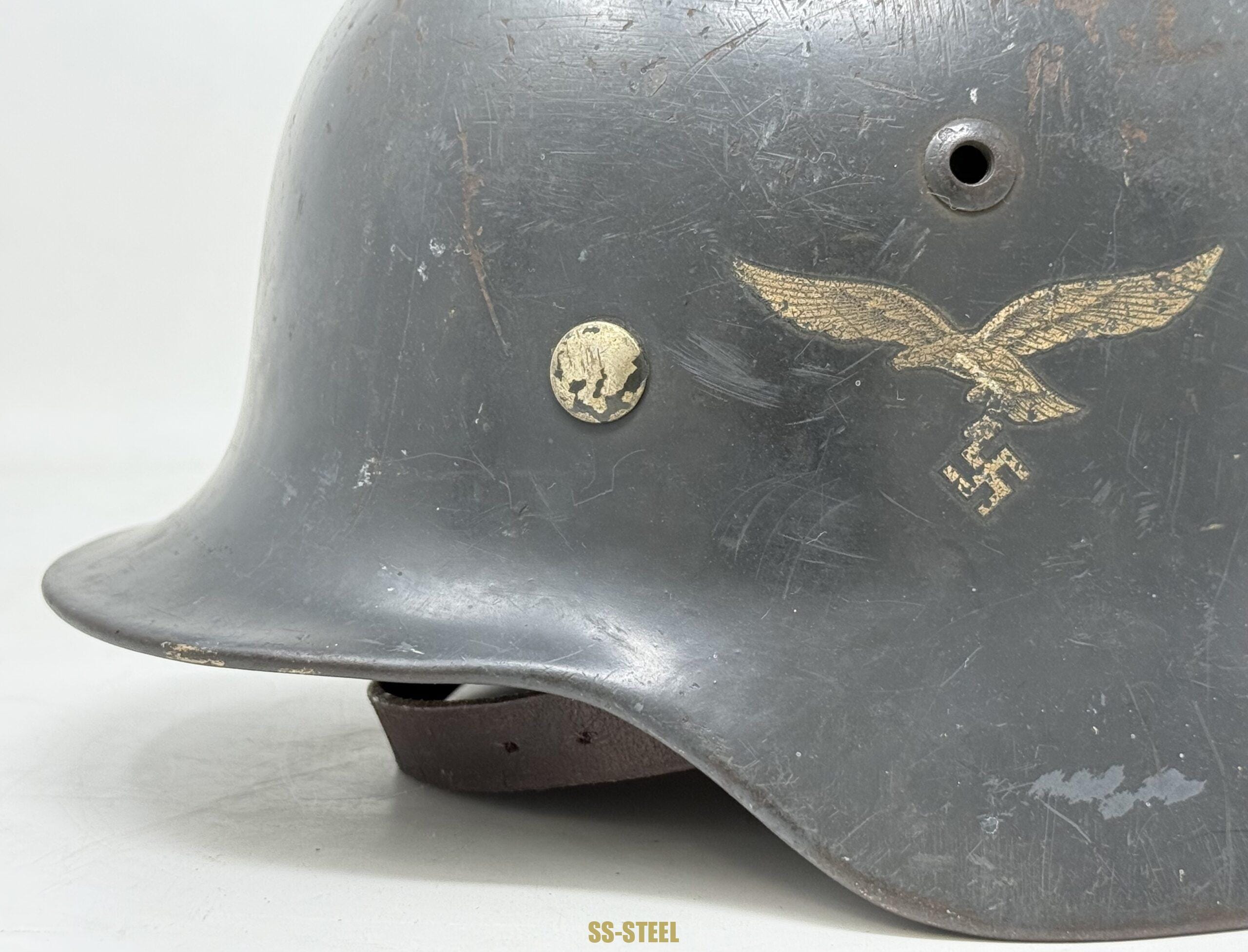 Luftwaffe M35 Double Decal Helmet NAMED - Image 17