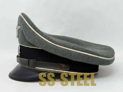 Waffen SS EM NCO Visor - Image 5