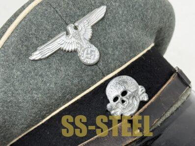 Waffen SS EM NCO Visor - Image 22