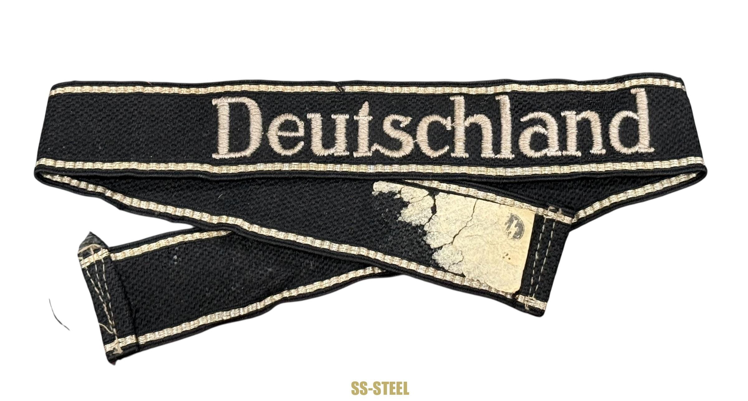 SS Cuff Title Deutschland UNIFORM REMOVED