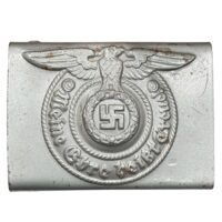 Waffen SS EM NCO Buckle - RZM 155/43 SS