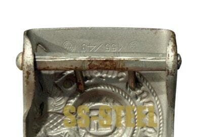 Waffen SS EM NCO Buckle - RZM 155/43 SS - Image 4