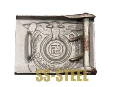 Waffen SS EM NCO Buckle - RZM 155/43 SS - Image 3