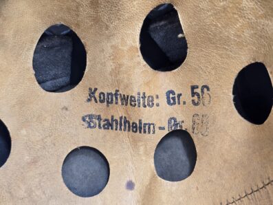 M38 FJ Slotted Paratrooper Helmet, GI Bringback - Image 20