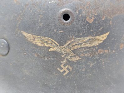 M40 Luftwaffe Helmet, GI Decorated - Image 2