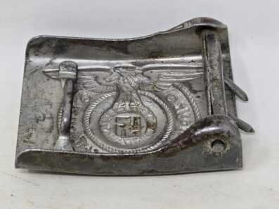 Waffen-SS Service Used Buckle, NCO / Enlisted - Image 3