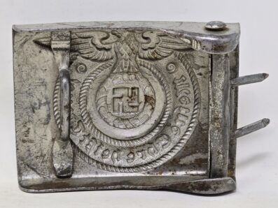 Waffen-SS Service Used Buckle, NCO / Enlisted - Image 4