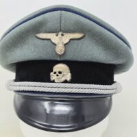 Stunning SS Medical Officer's Visor Cap