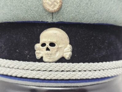 Stunning SS Medical Officer's Visor Cap - Image 3