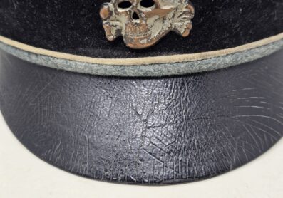 Stunning Waffen-SS Officer's Crusher Cap - Image 7