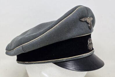 Stunning Waffen-SS Officer's Crusher Cap - Image 3