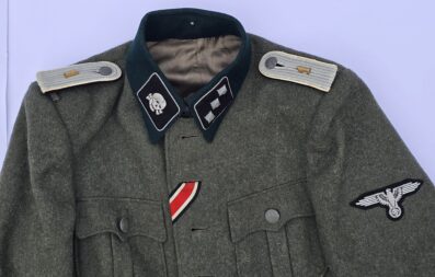 Fine Waffen-SS Totenkopf Officer's Tunic - Image 15