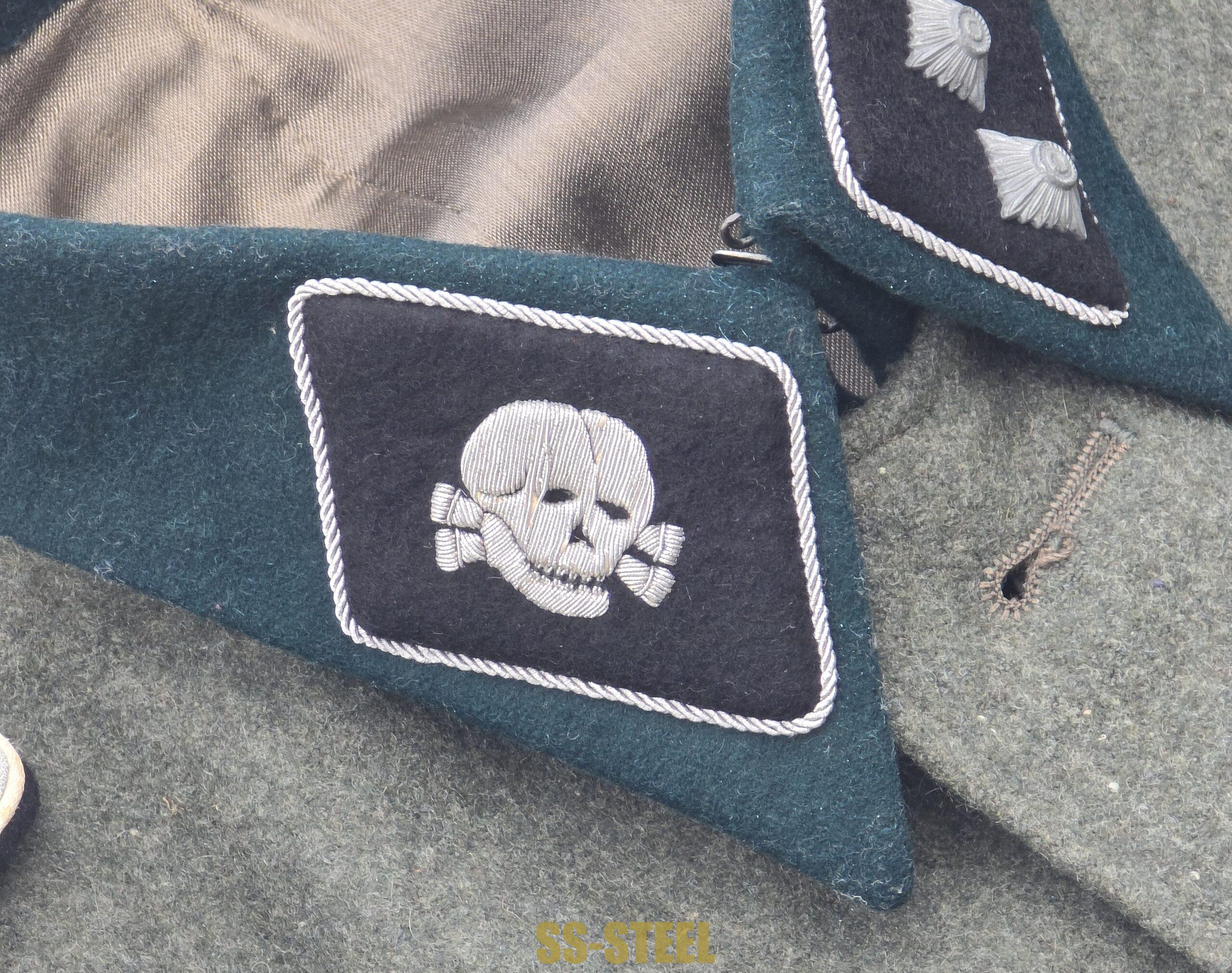 Fine Waffen-SS Totenkopf Officer's Kleiderkasse Tunic - Image 22