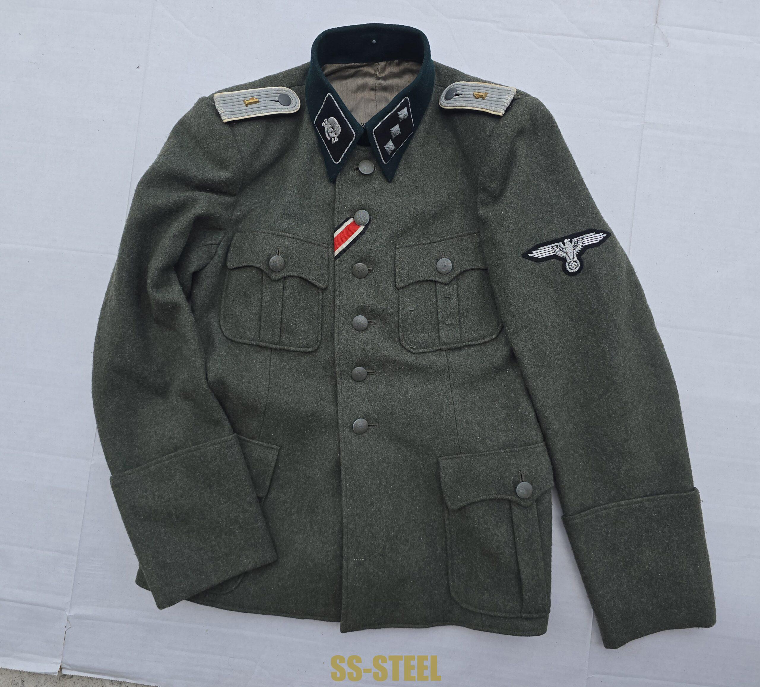 Fine Waffen-SS Totenkopf Officer's Kleiderkasse Tunic - Image 21
