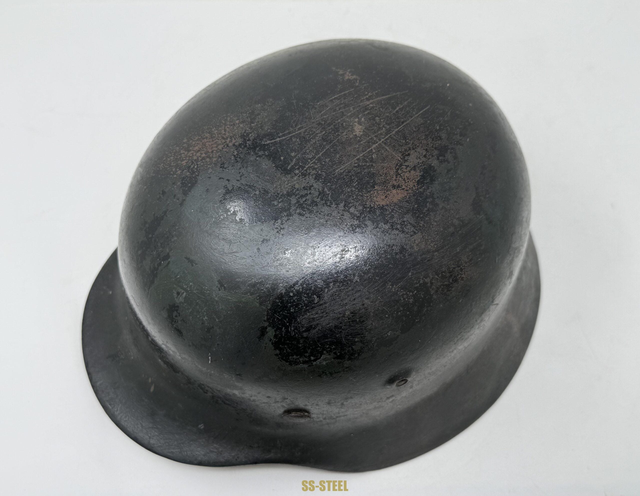 Luftwaffe M40 Single Decal Camo Helmet - Image 9