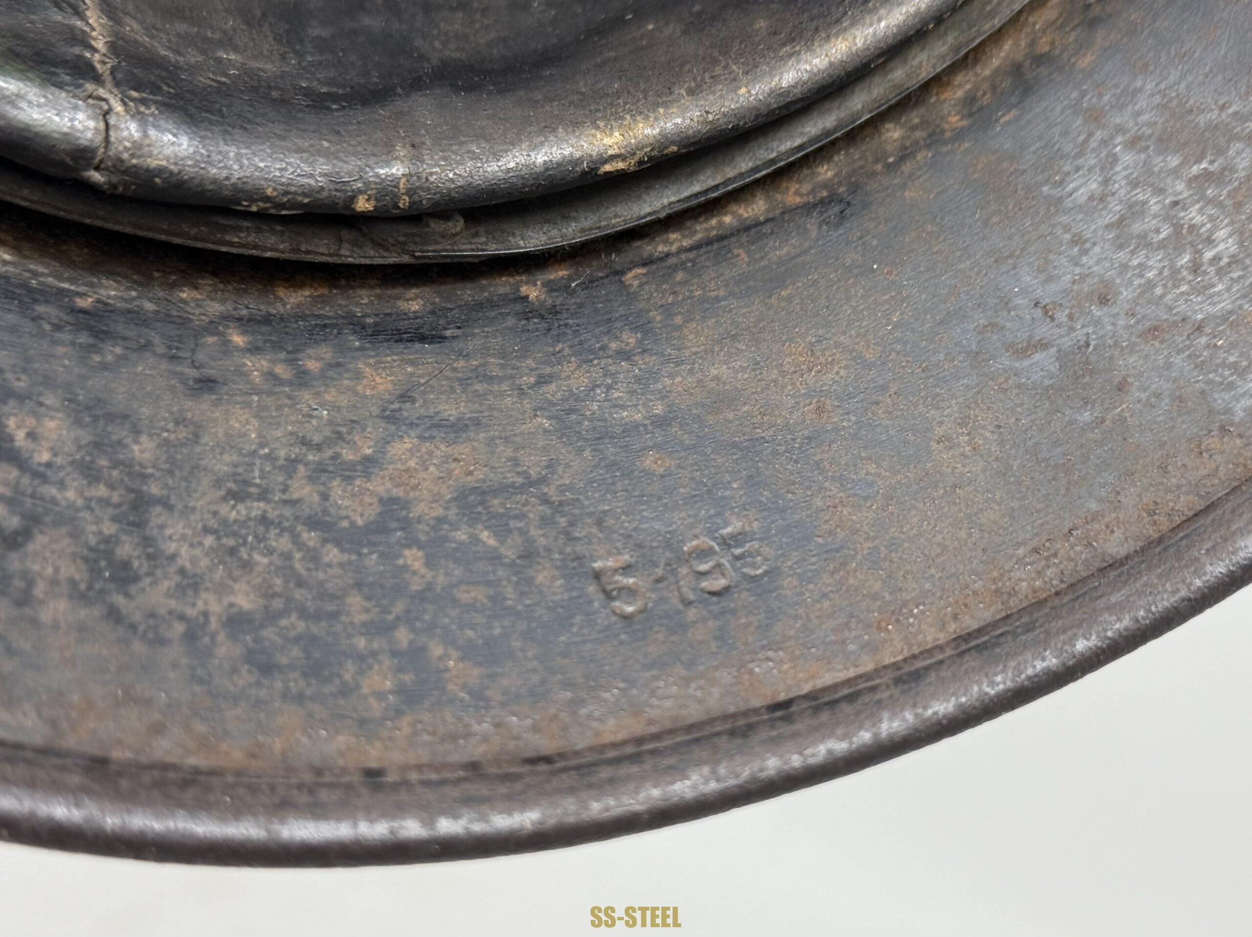 Luftwaffe M40 Single Decal Camo Helmet - Image 12