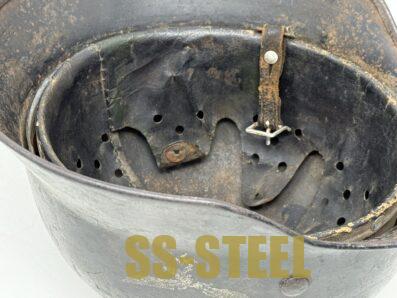 Luftwaffe M40 Single Decal Camo Helmet - Image 13