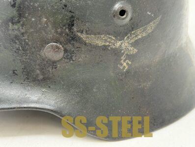 Luftwaffe M40 Single Decal Camo Helmet - Image 18