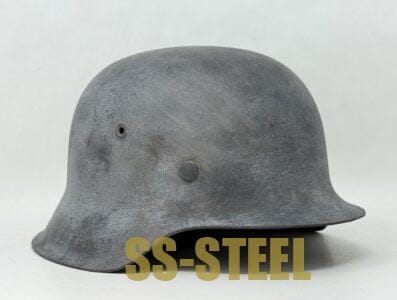 Luftwaffe M42 Single Decal Whitewash Camo Helmet - Image 5
