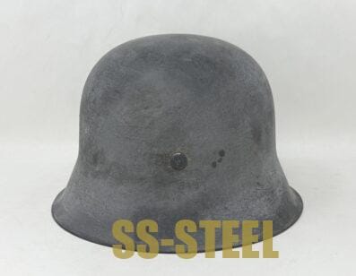 Luftwaffe M42 Single Decal Whitewash Camo Helmet - Image 7