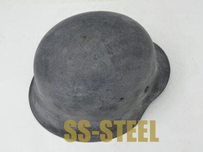 Luftwaffe M42 Single Decal Whitewash Camo Helmet - Image 8