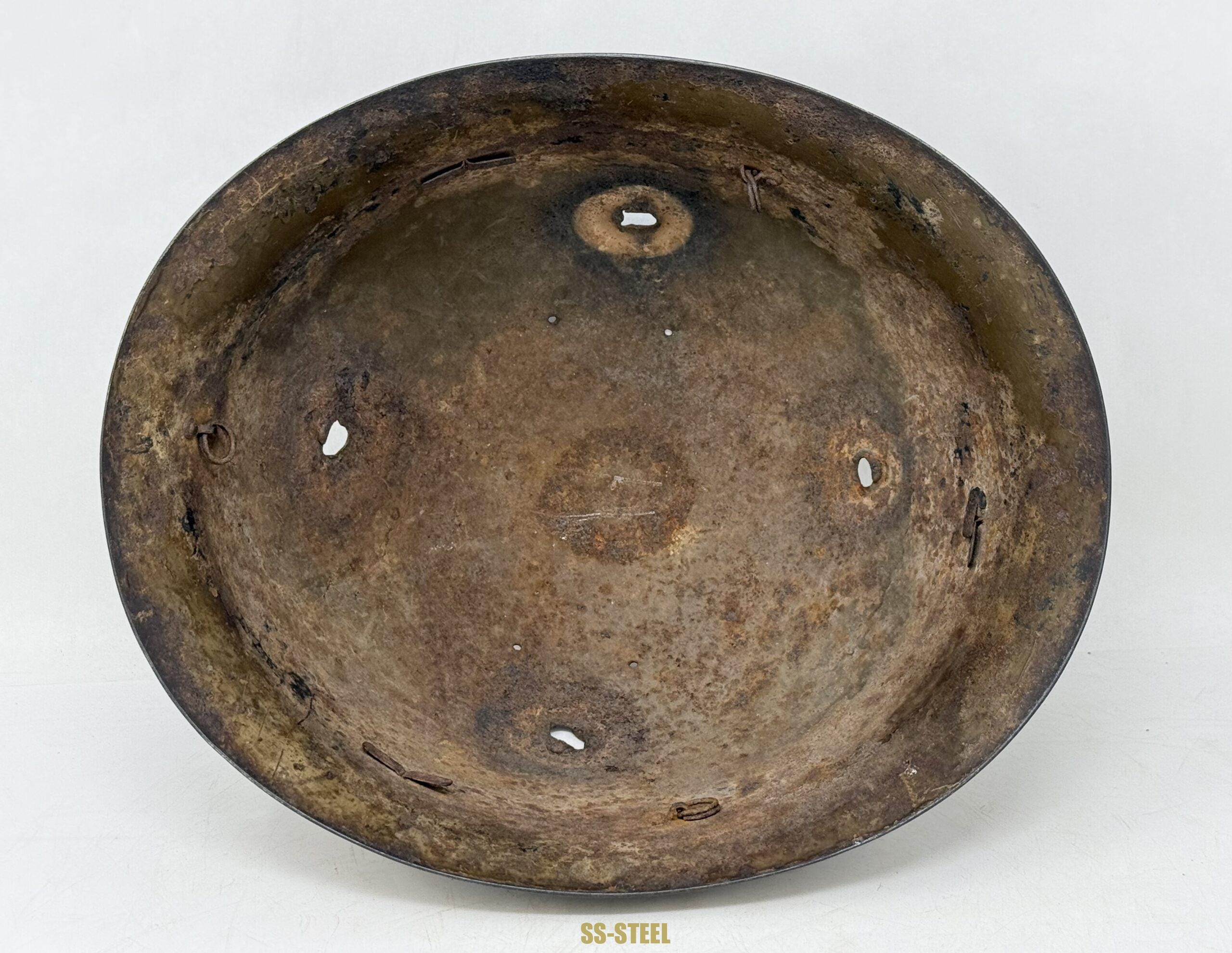 Japanese Type 90 Battle Damage Helmet - Image 16