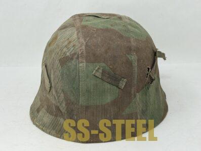 Splinter Camo Cover with M35 Heer Helmet - Image 5