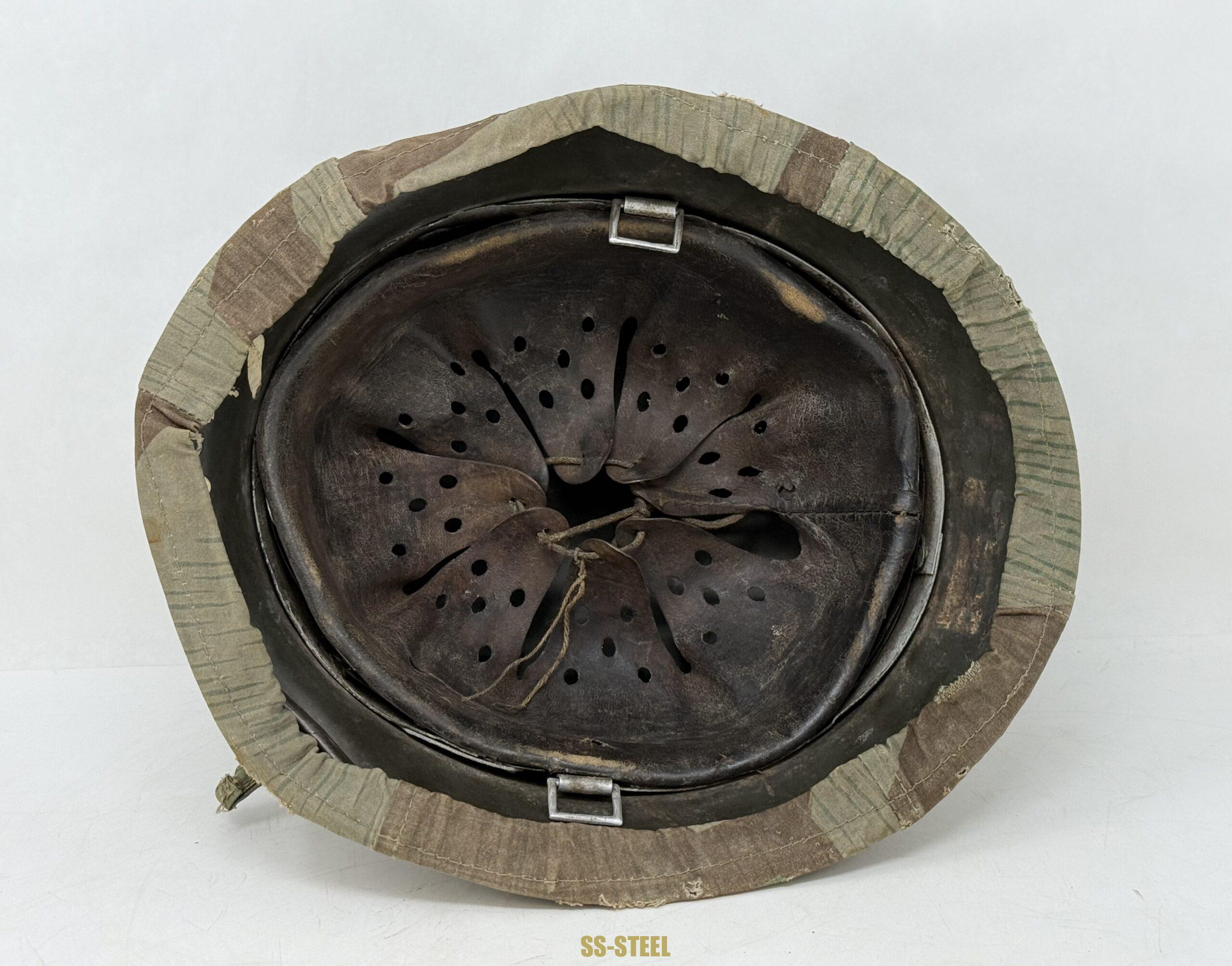 Splinter Camo Cover with M35 Heer Helmet - Image 7