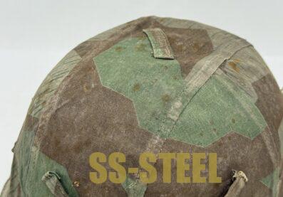 Splinter Camo Cover with M35 Heer Helmet - Image 15