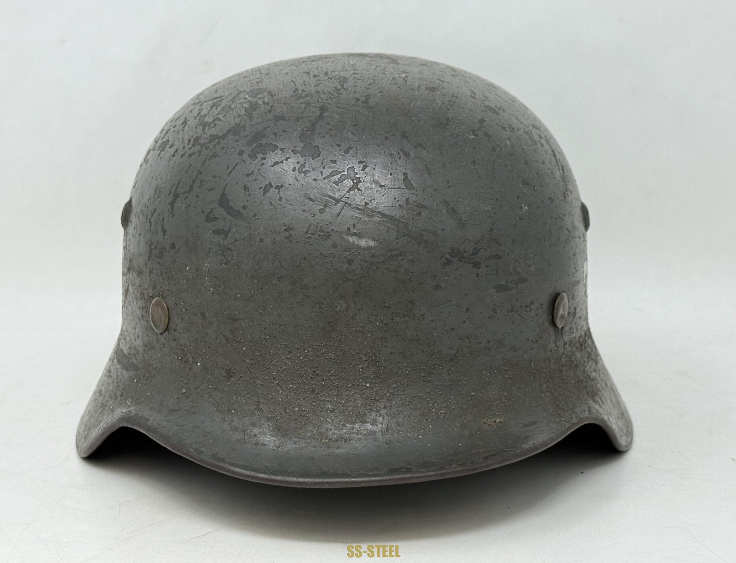 Splinter Camo Cover with M35 Heer Helmet - Image 18