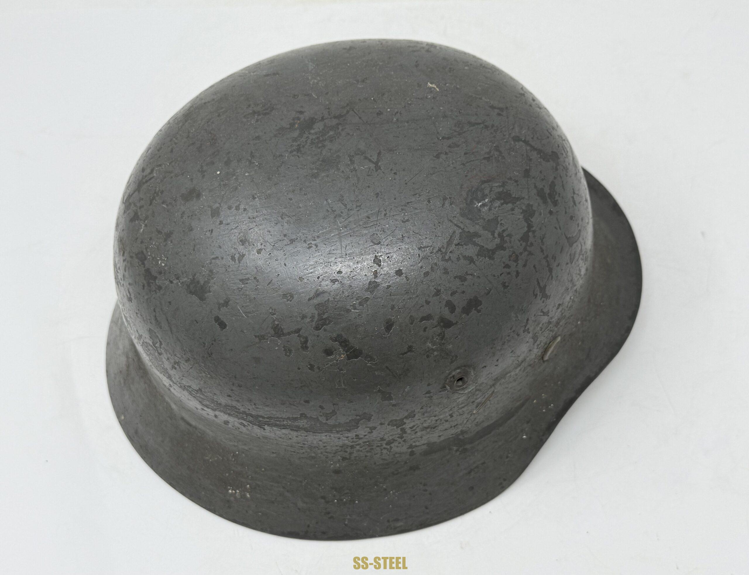 Splinter Camo Cover with M35 Heer Helmet - Image 22