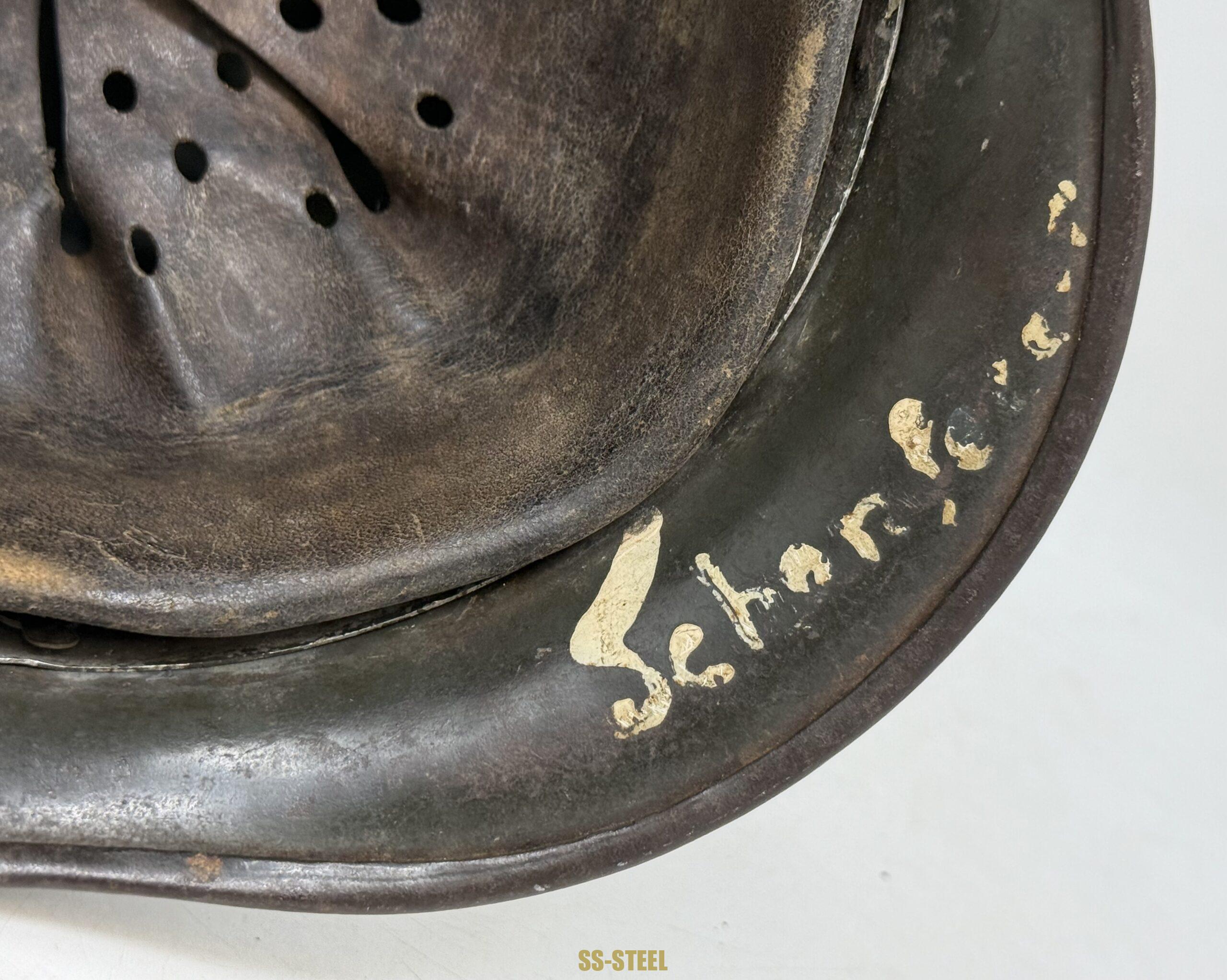 Splinter Camo Cover with M35 Heer Helmet - Image 26