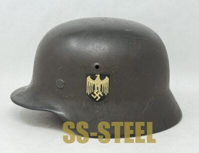 Heer M35 Single Decal Helmet - Image 2