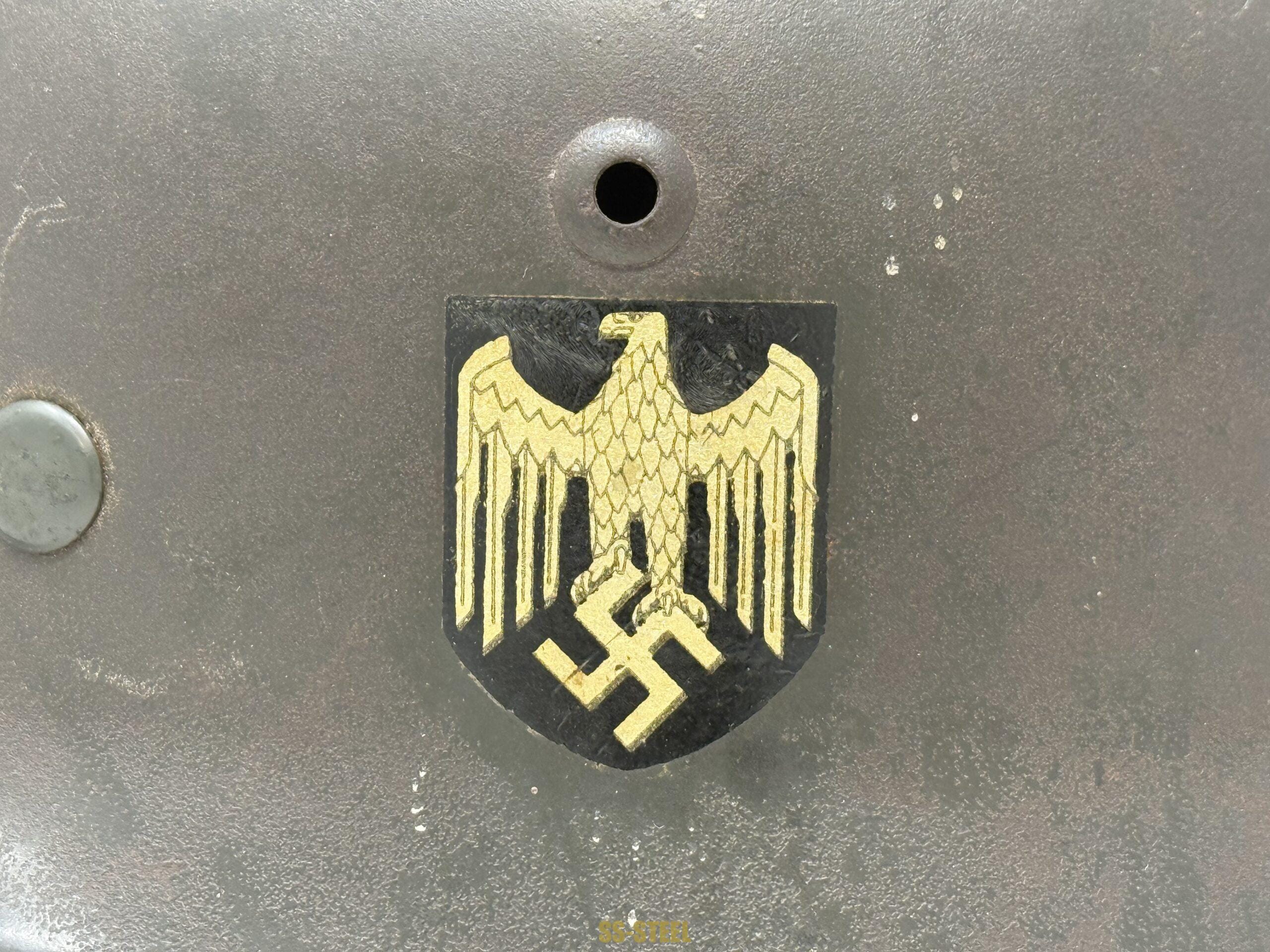 Heer M35 Single Decal Helmet - Image 12