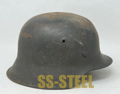 Splinter Camo Cover with ND M42 Helmet - Image 10