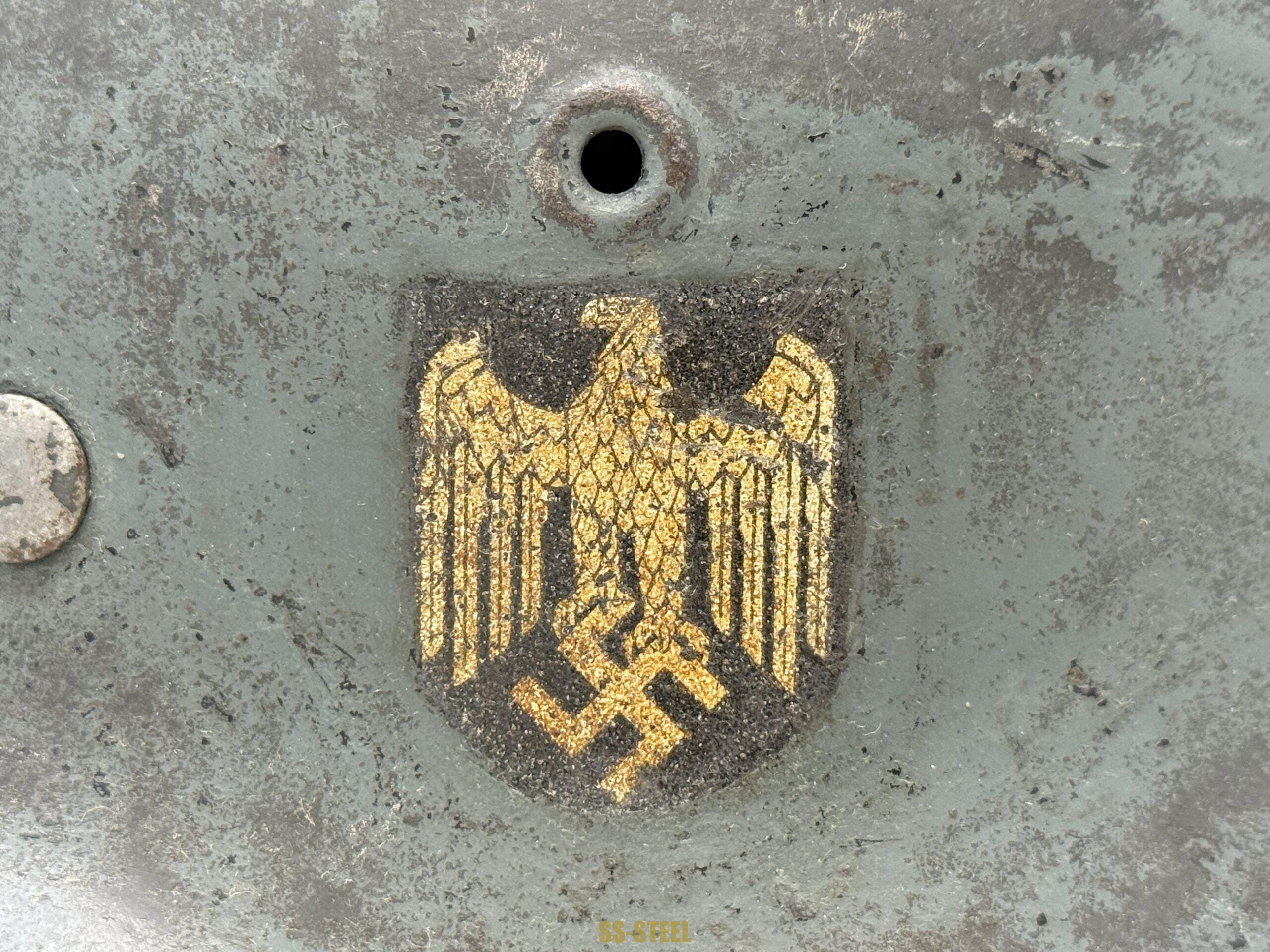 M40 KM Coastal Artillery Camo Single Decal Helmet - Image 18