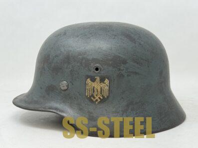M40 KM Coastal Artillery Camo Single Decal Helmet - Image 2
