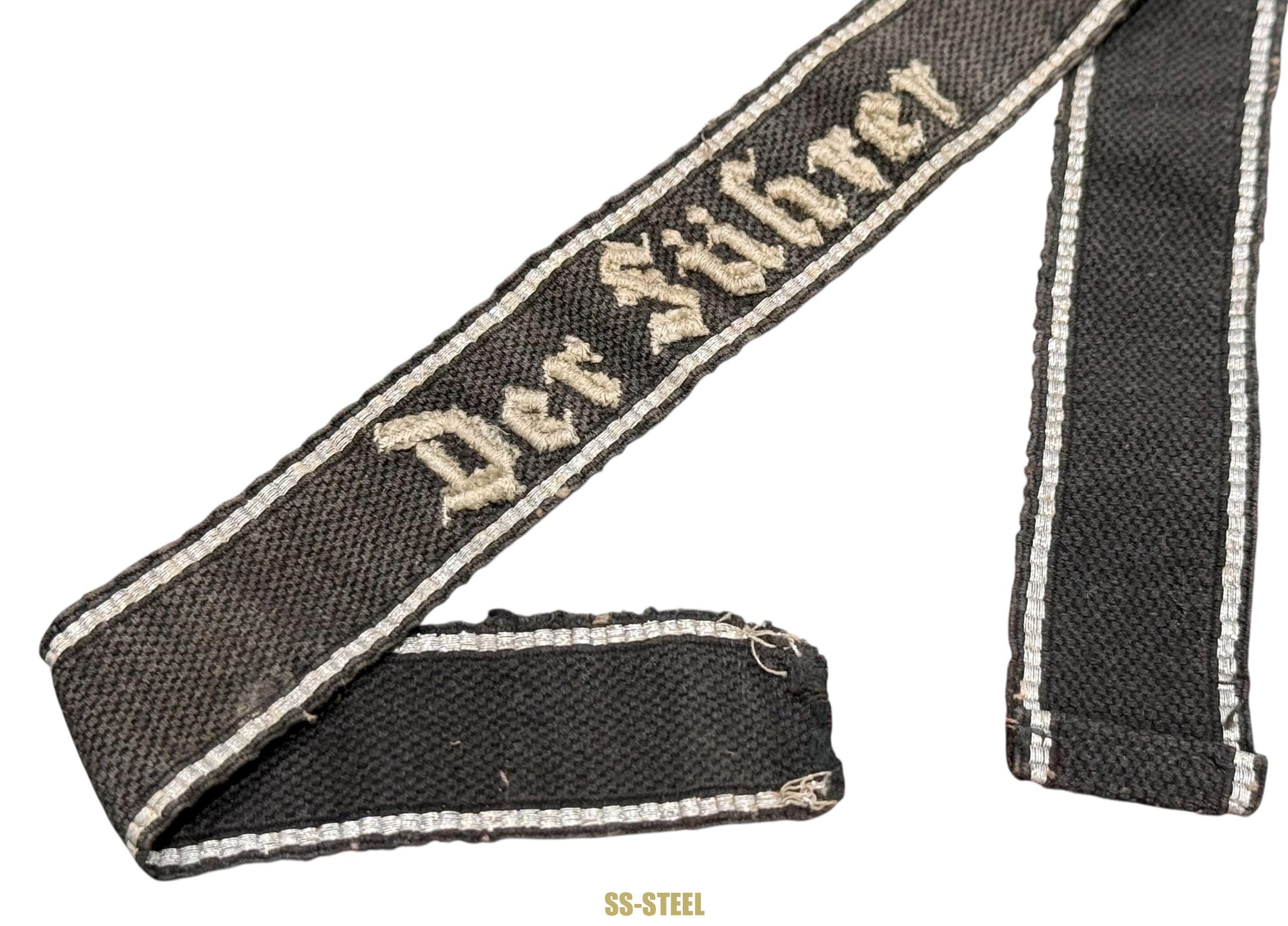 SS Der Fuhrer Cuff Title Uniform Removed - Image 2