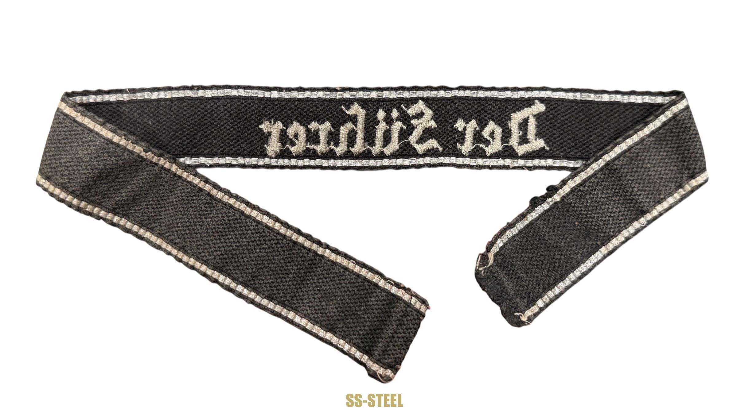 SS Der Fuhrer Cuff Title Uniform Removed - Image 5