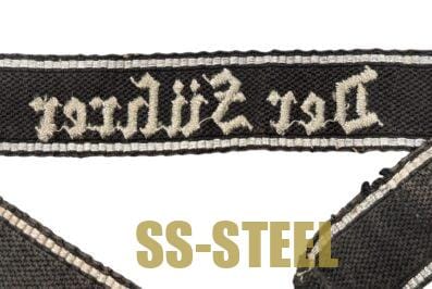 SS Der Fuhrer Cuff Title Uniform Removed - Image 6