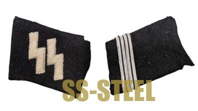 SS Collar Tab and Rank Tab Uniform Removed