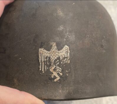 M38 FJ Slotted Paratrooper Helmet, GI Bringback - Image 25