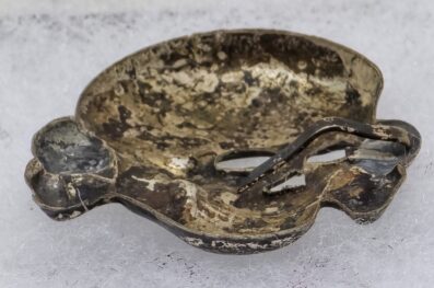 Early Tombak SS Deschler Skull, Unmarked Type - Image 3