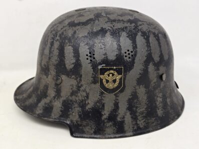 "Volksturmer Kriegsende" (war's end) Camouflage Helmet