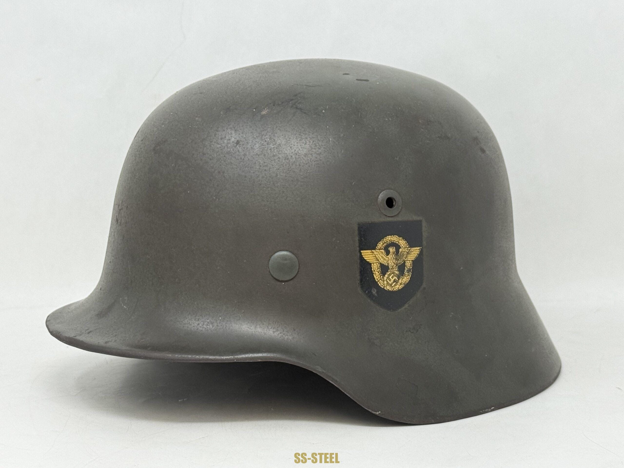 Police M35 Double Decal Helmet - Image 3